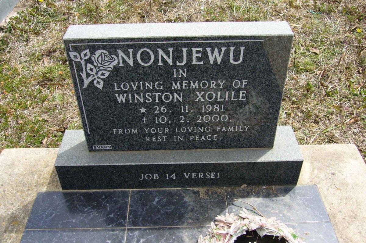 NONJEWU Winston Xolile 1981-2000