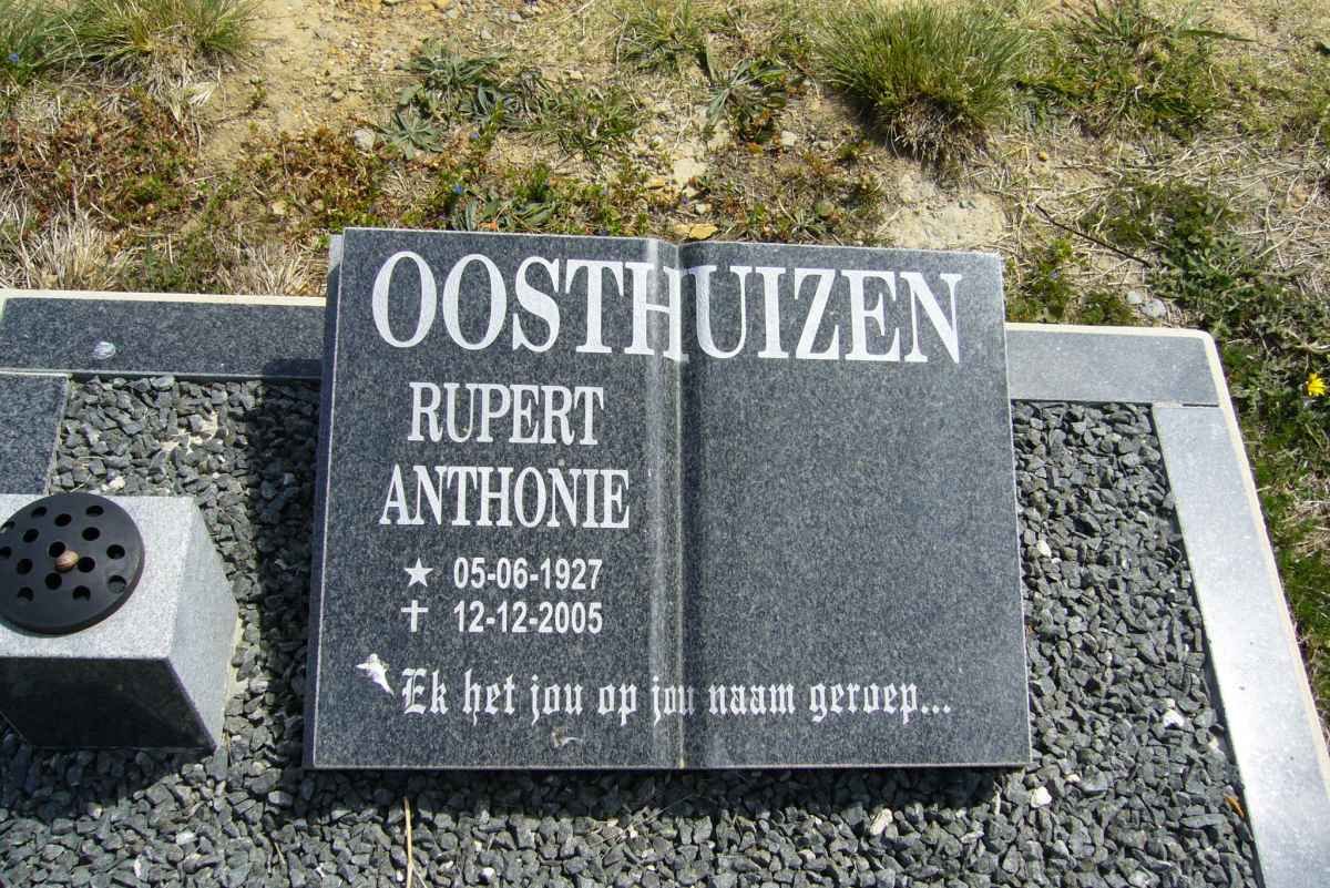 OOSTHUIZEN Rupert Anthonie 1927-2005