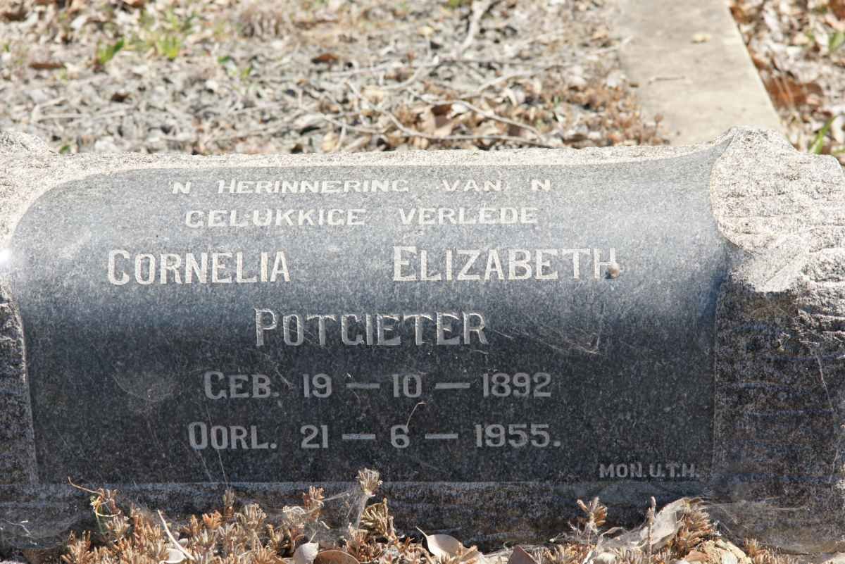 POTGIETER Cornelia Elizabeth 1892-1955