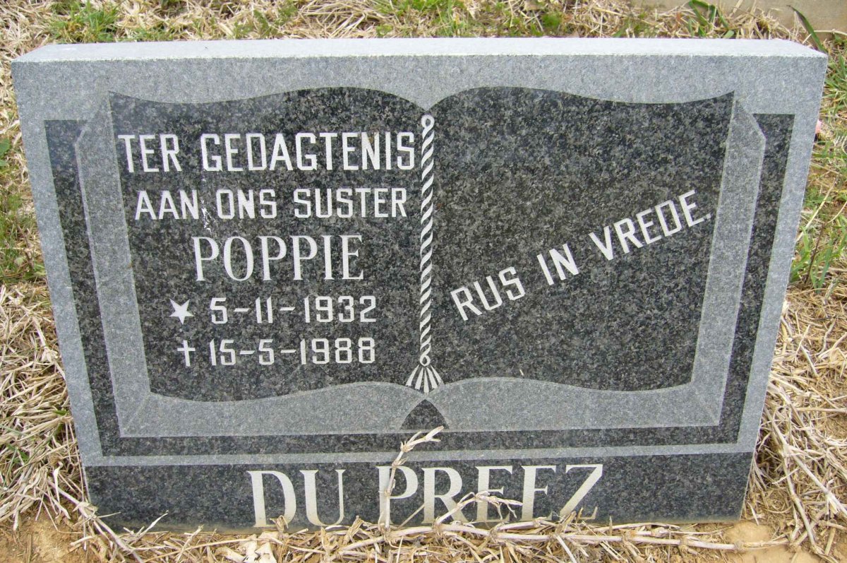 PREEZ Poppie, du 1932-1988