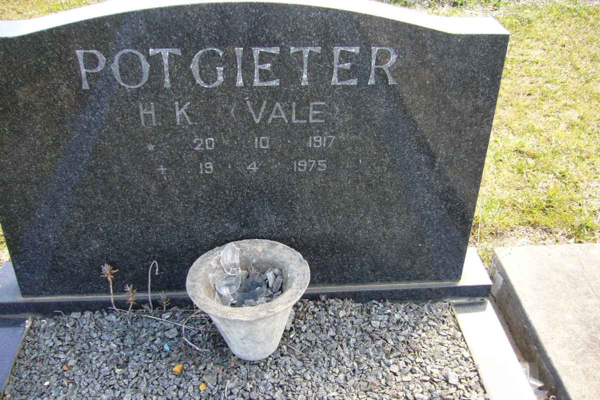 POTGIETER H.K. 1917-1975