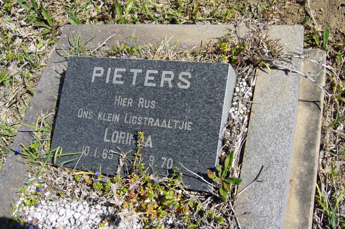 PIETERS Lorinda 1969-1970