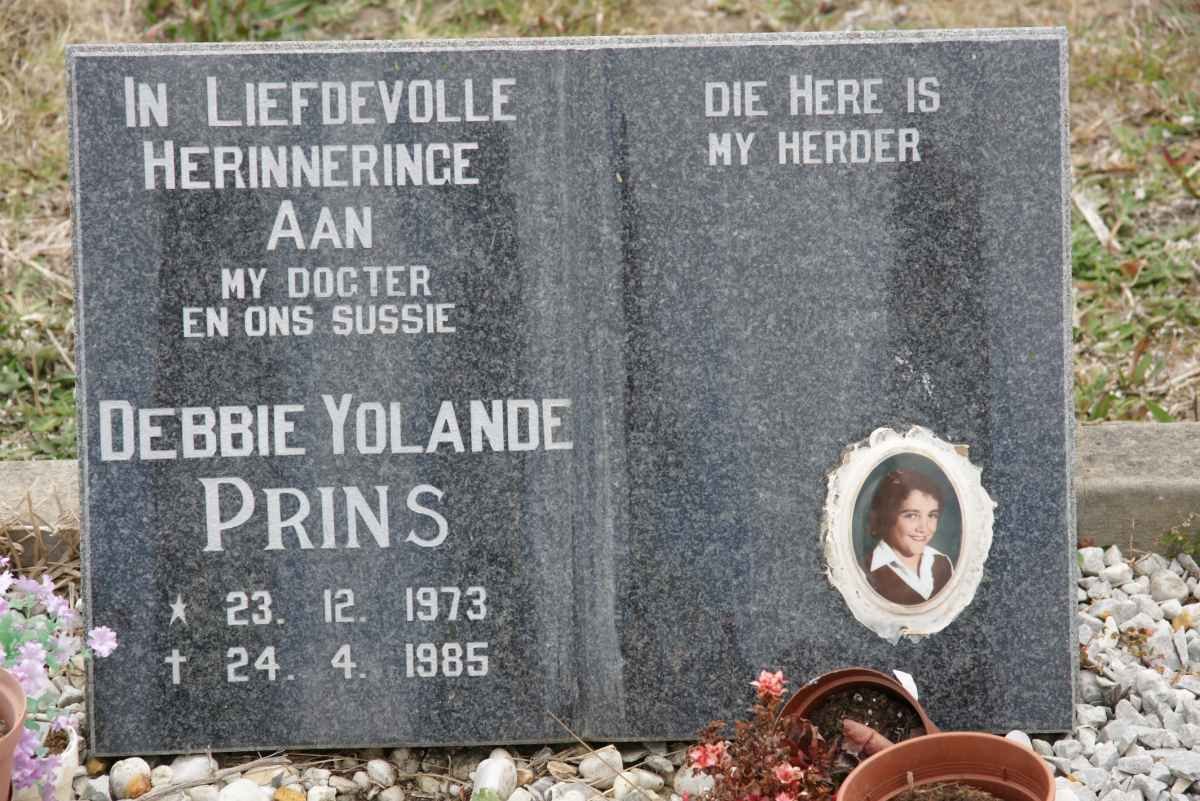 PRINS Debbie Yolande 1873-1985