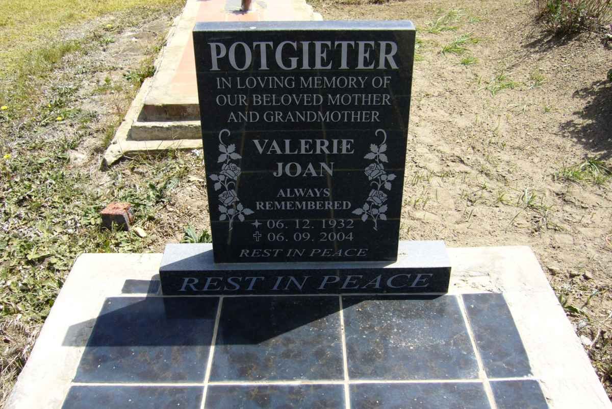 POTGIETER Valerie Joan 1932-2004