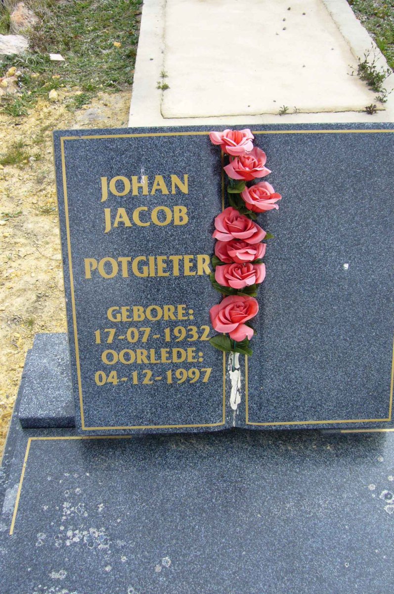 POTGIETER Johan Jacob 1932-1997