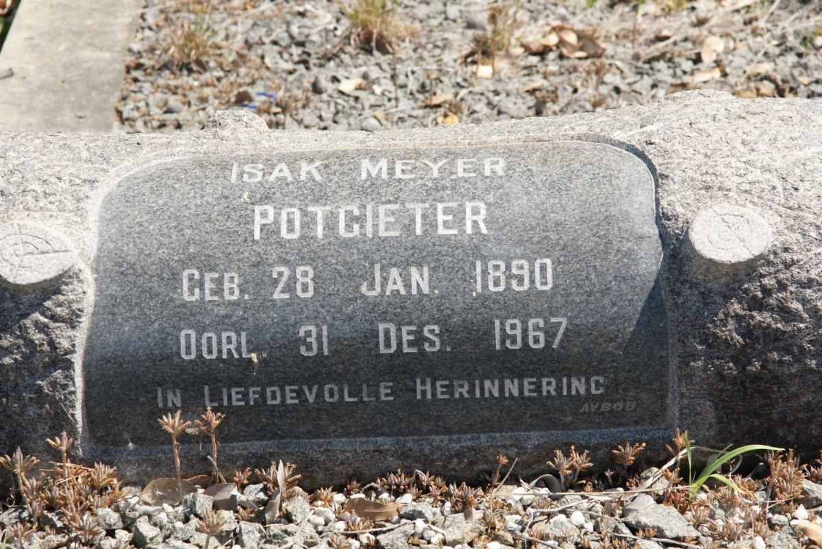 POTGIETER Isak Meyer 1890-1967