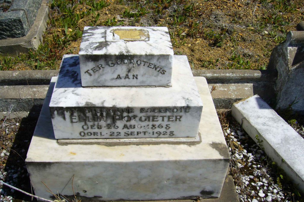 POTGIETER Ellie 1868-1928