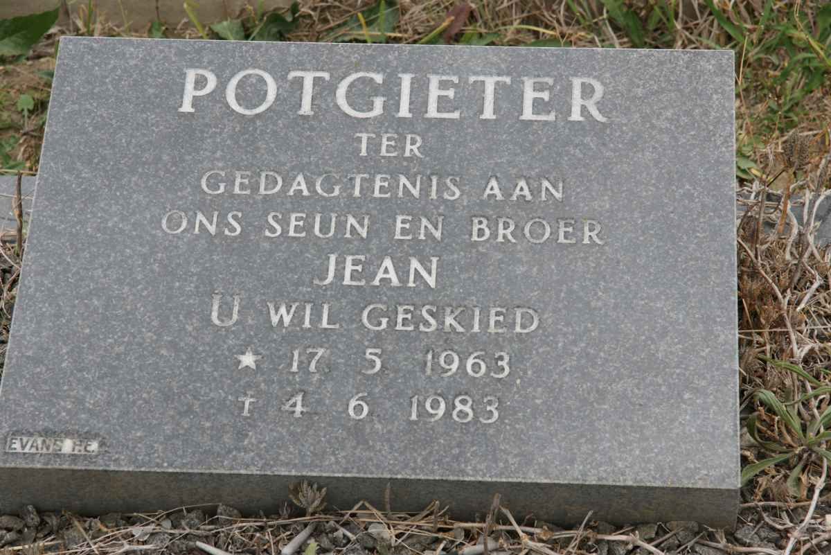 POTGIETER Jean 1963-1983