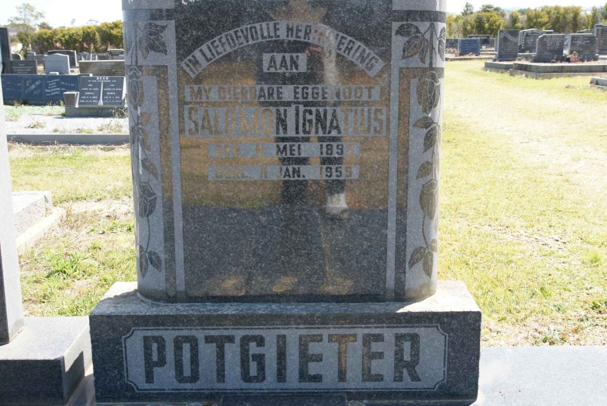 POTGIETER Salomon Ignatius 1898-1959