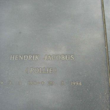 POLLARD Hendrik Jacobus 1918-1994