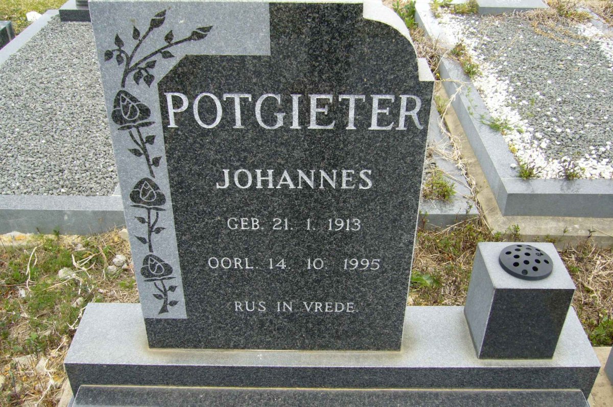 POTGIETER Johannes 1913-1995