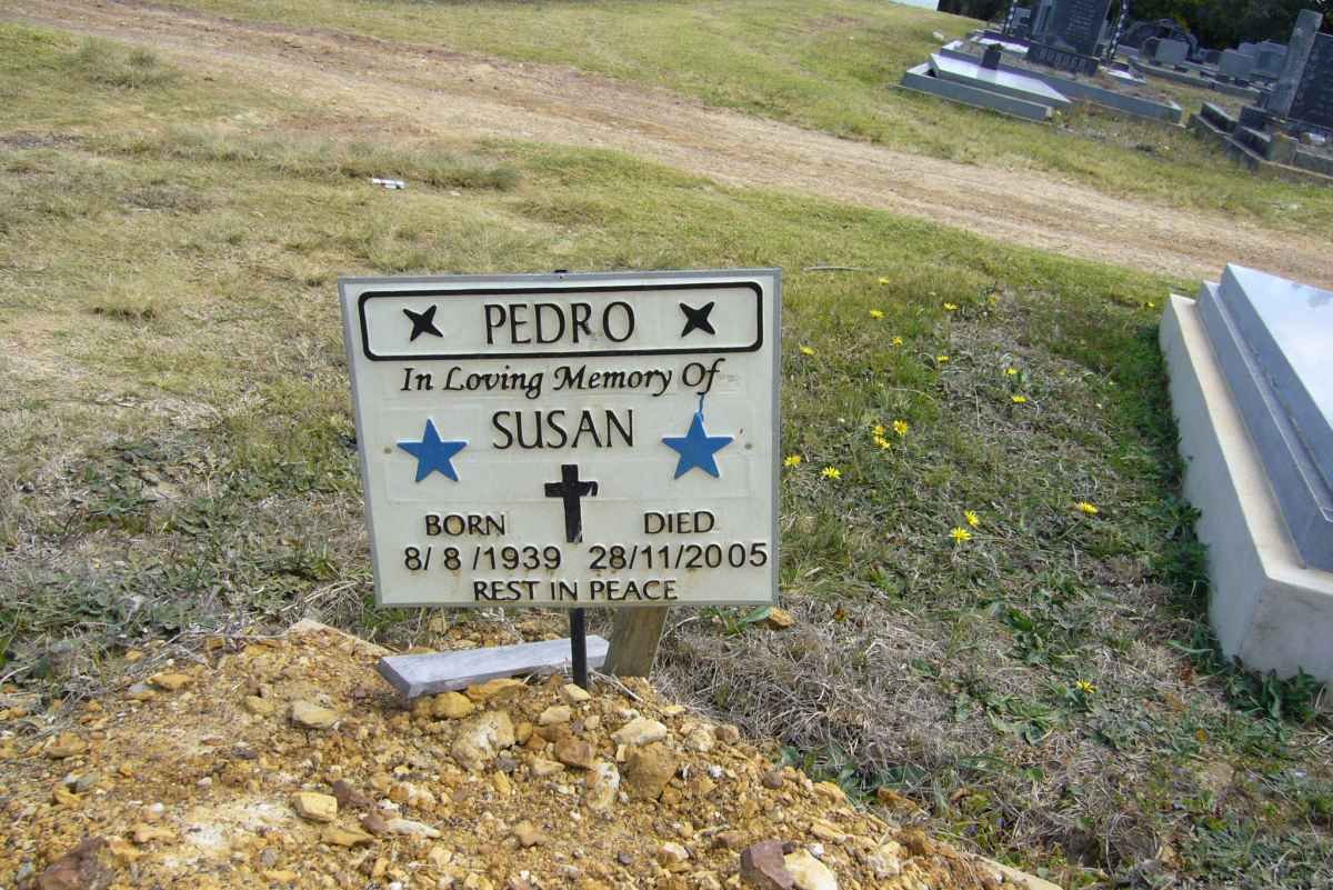 PEDRO Susan 1939-2005