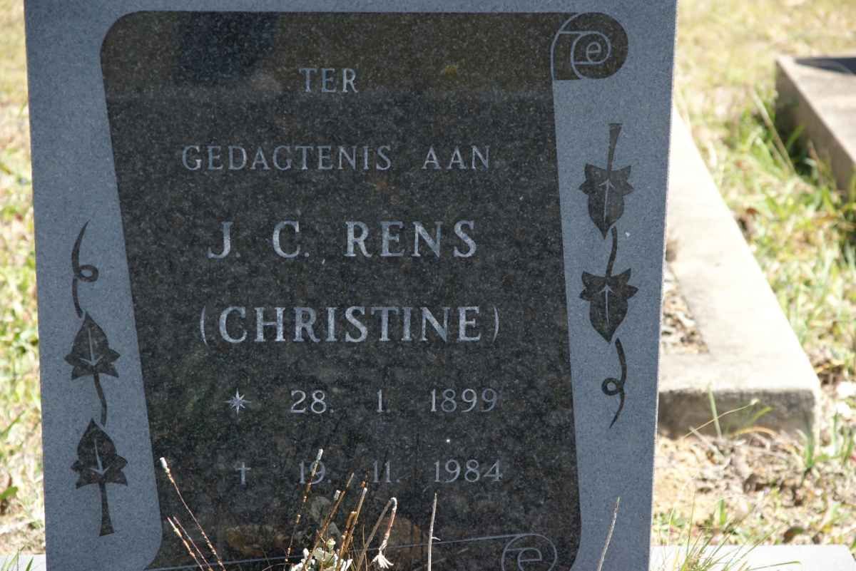 RENS J.C. 1899-1984