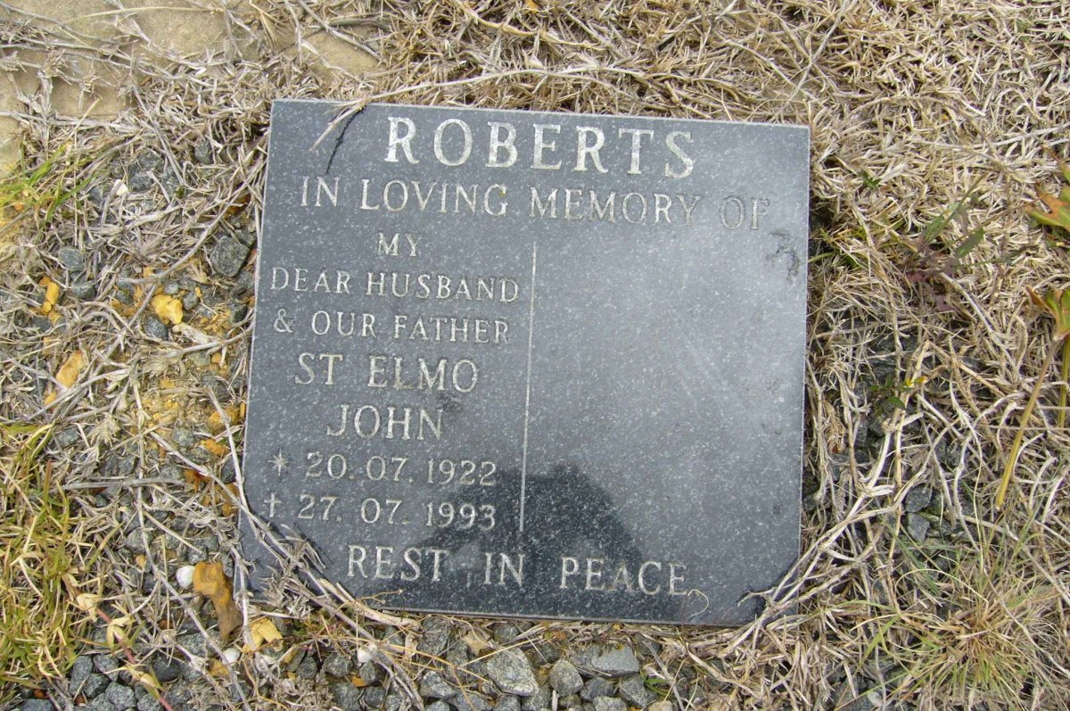 ROBERTS St. Elmo John 1922-1993