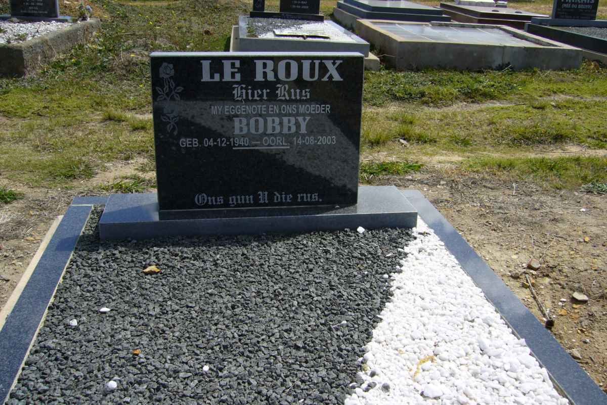 ROUX Bobby, le 1940-2003