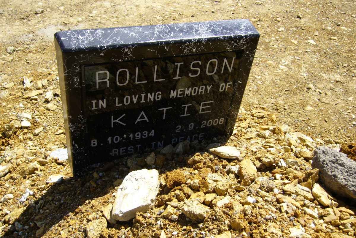 ROLLISON Katie 1934-2008