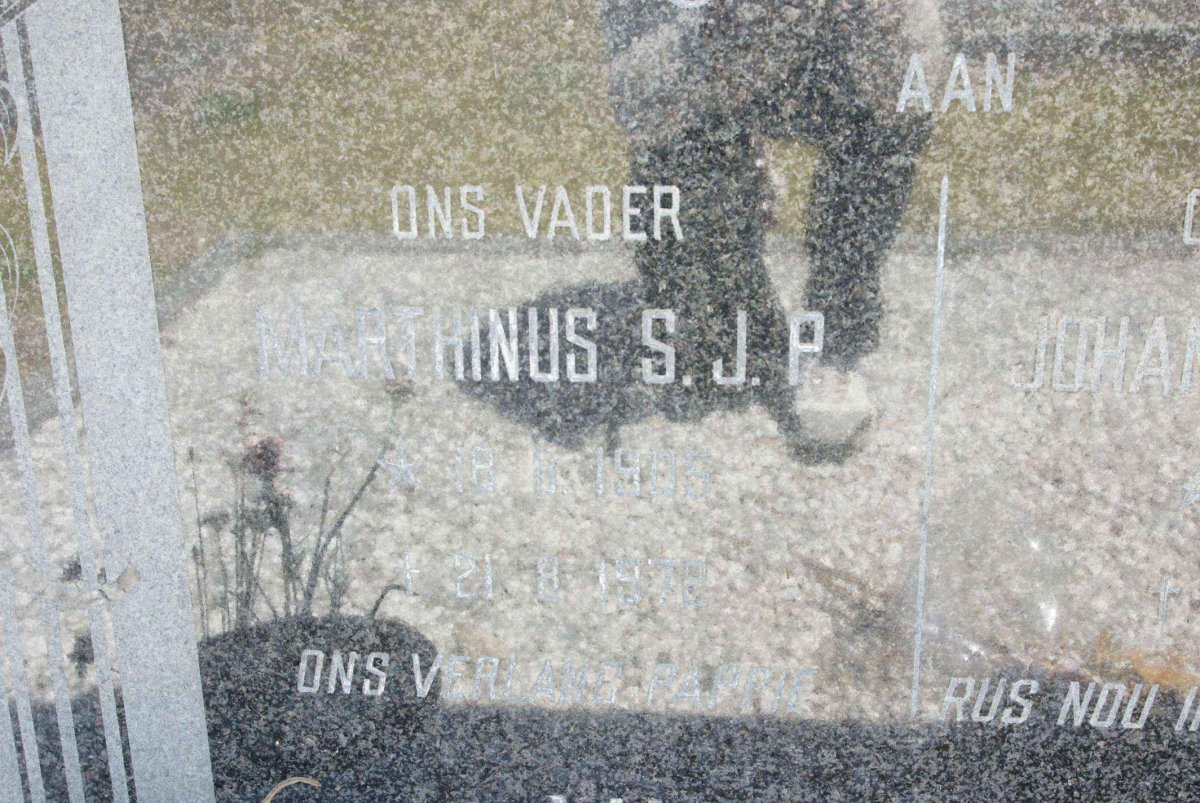ROOYEN Marthinus S.J.P., van 1905-1978 &amp; Johanna