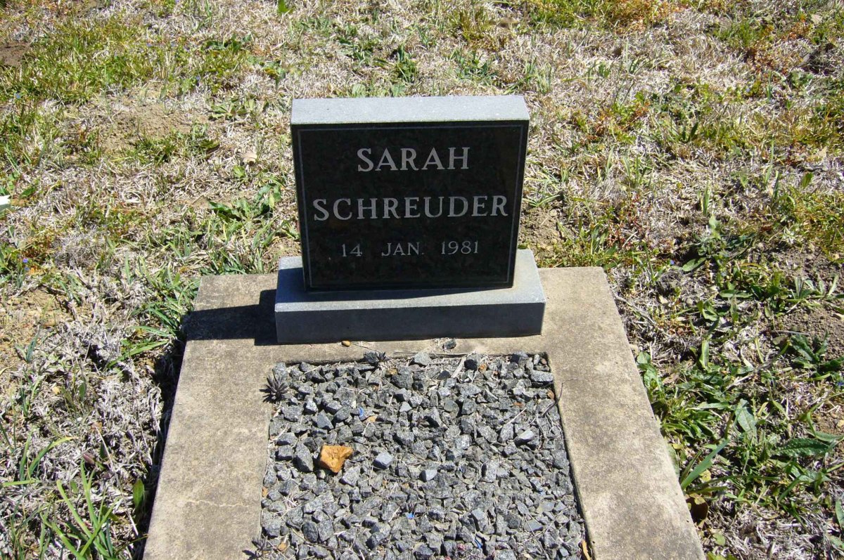 SCHREUDER Sarah -1981