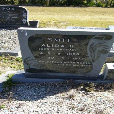 SMIT Alidah nee BINNEMAN 1888-1977