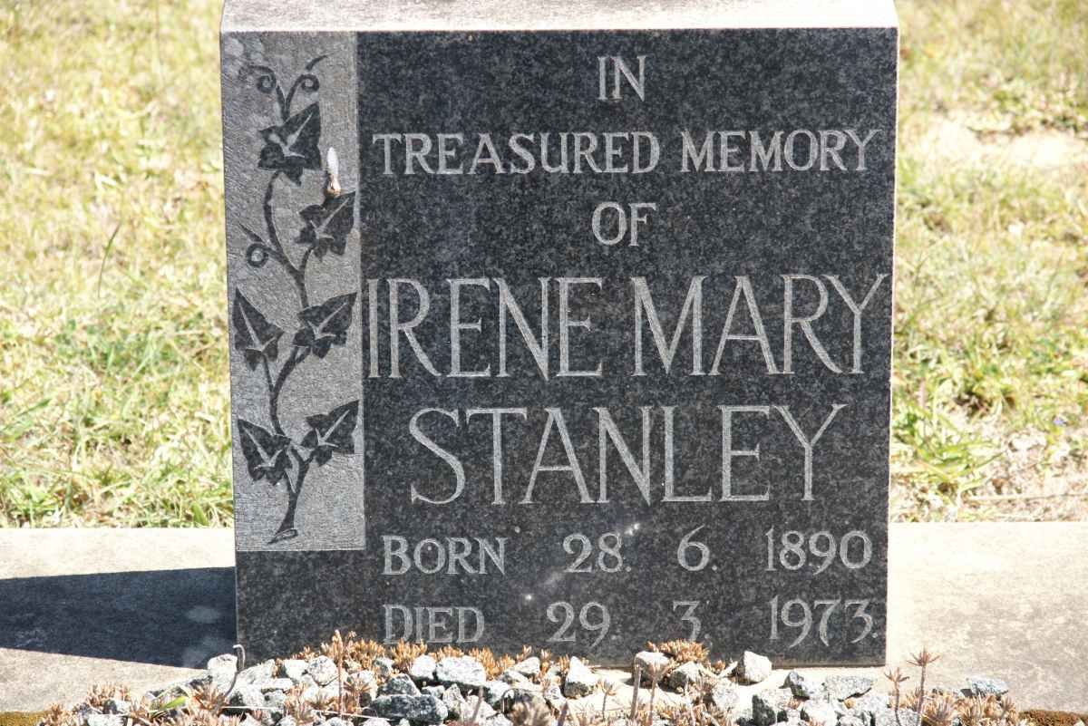 STANLEY Irene Mary 1890-1973