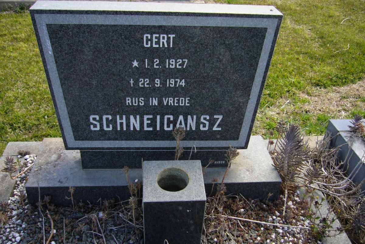 SCHNEIGANSZ Gert 1927-1974