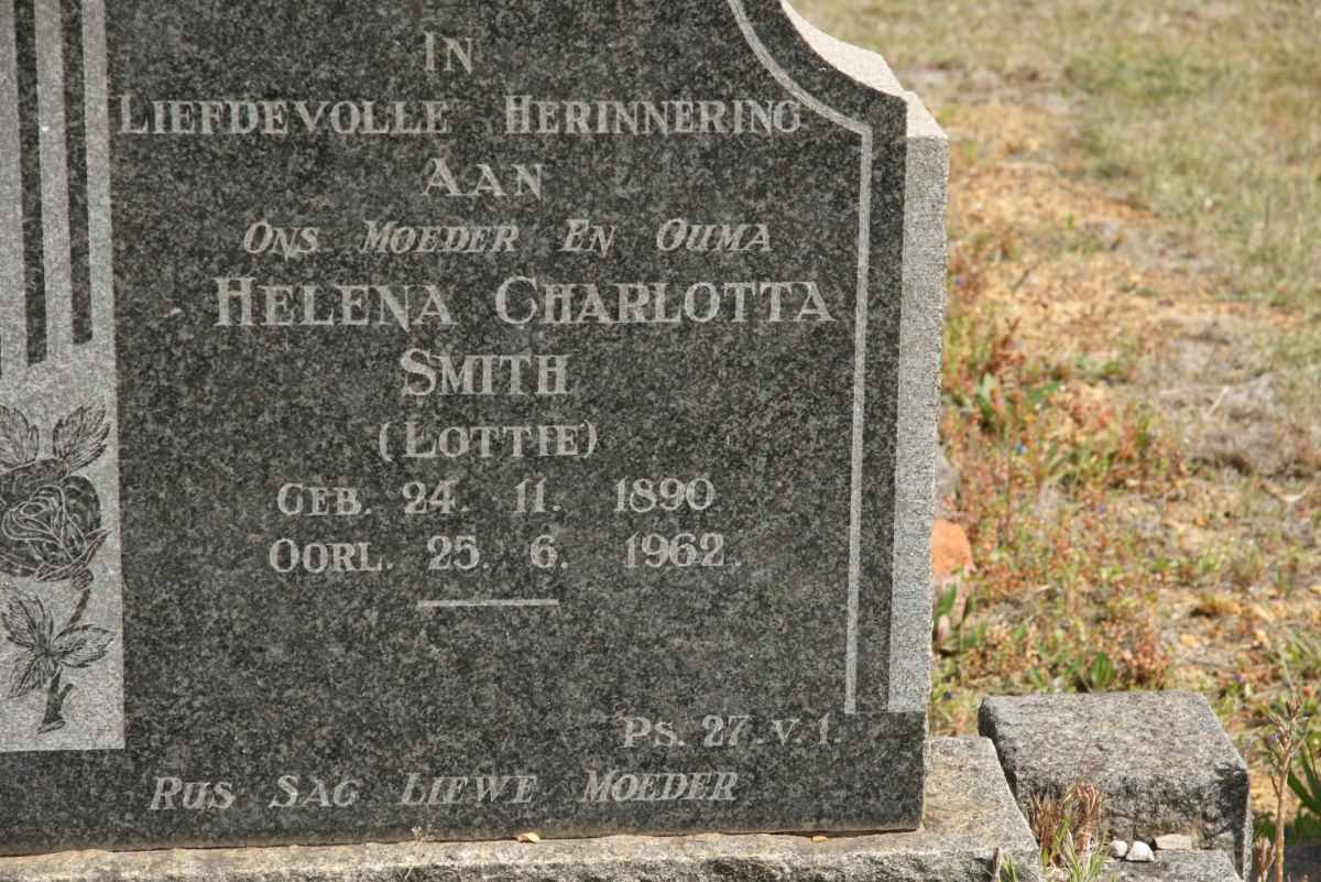 SMITH Helena Charlotta 1890-1962