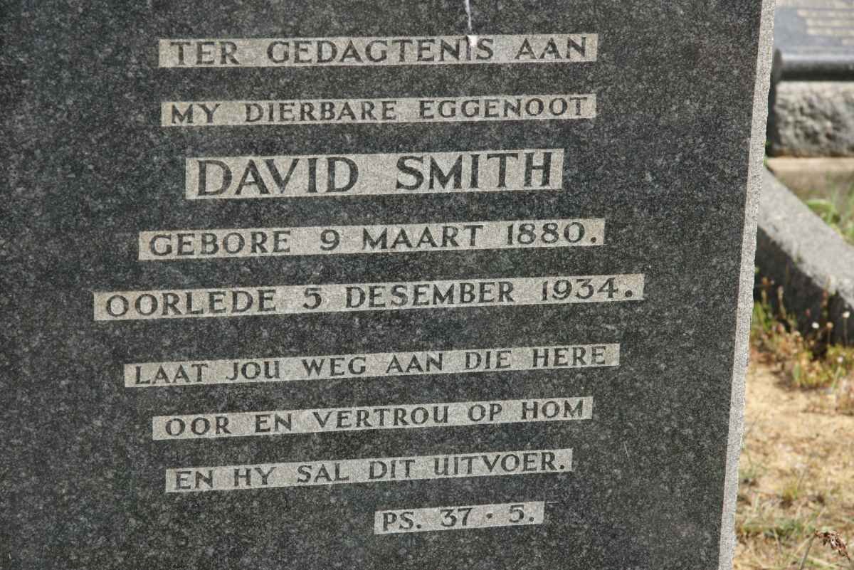 SMITH David 1880-1934