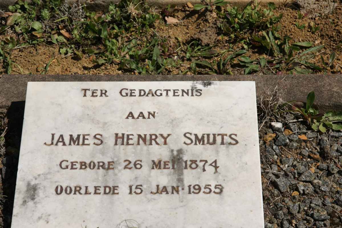 SMUTS James Henry 1874-1955