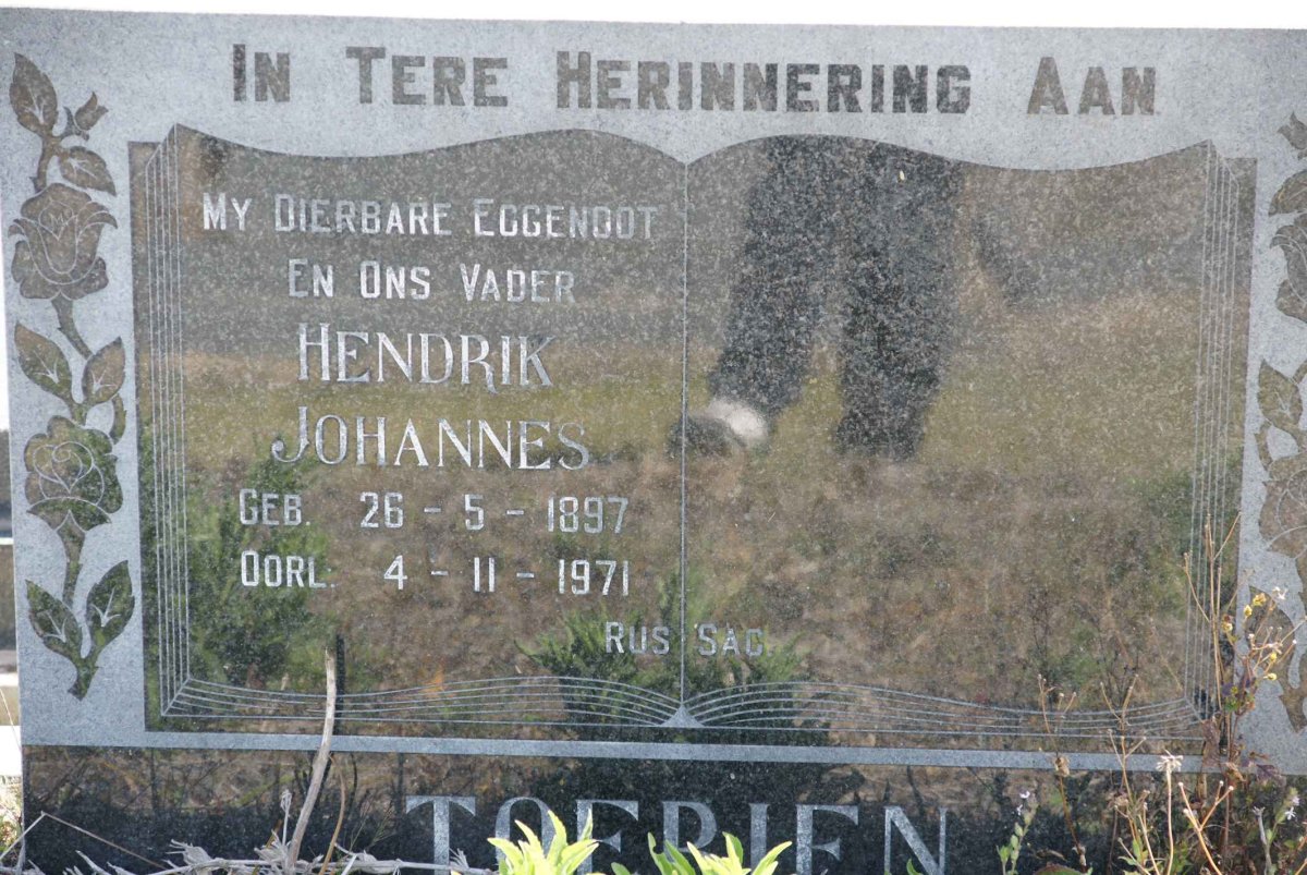 TOERIEN Hendrik Johannes 1897-1971