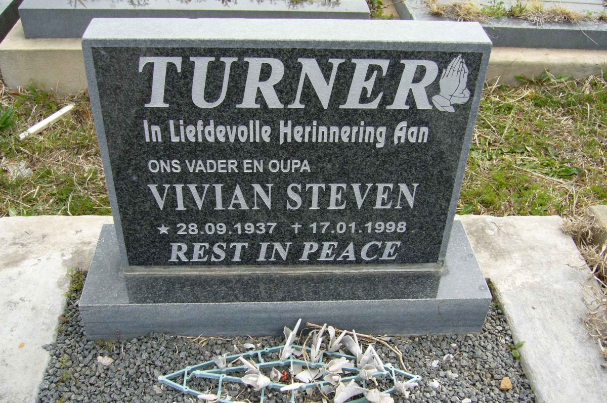 TURNER Vivian Steven 1937-1998