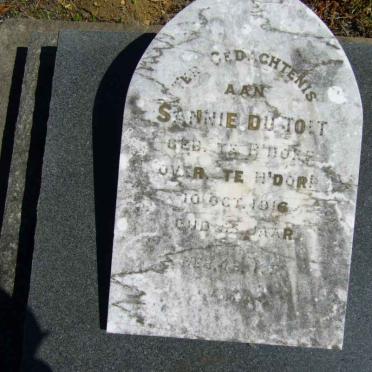 TOIT Sannie, du -1916
