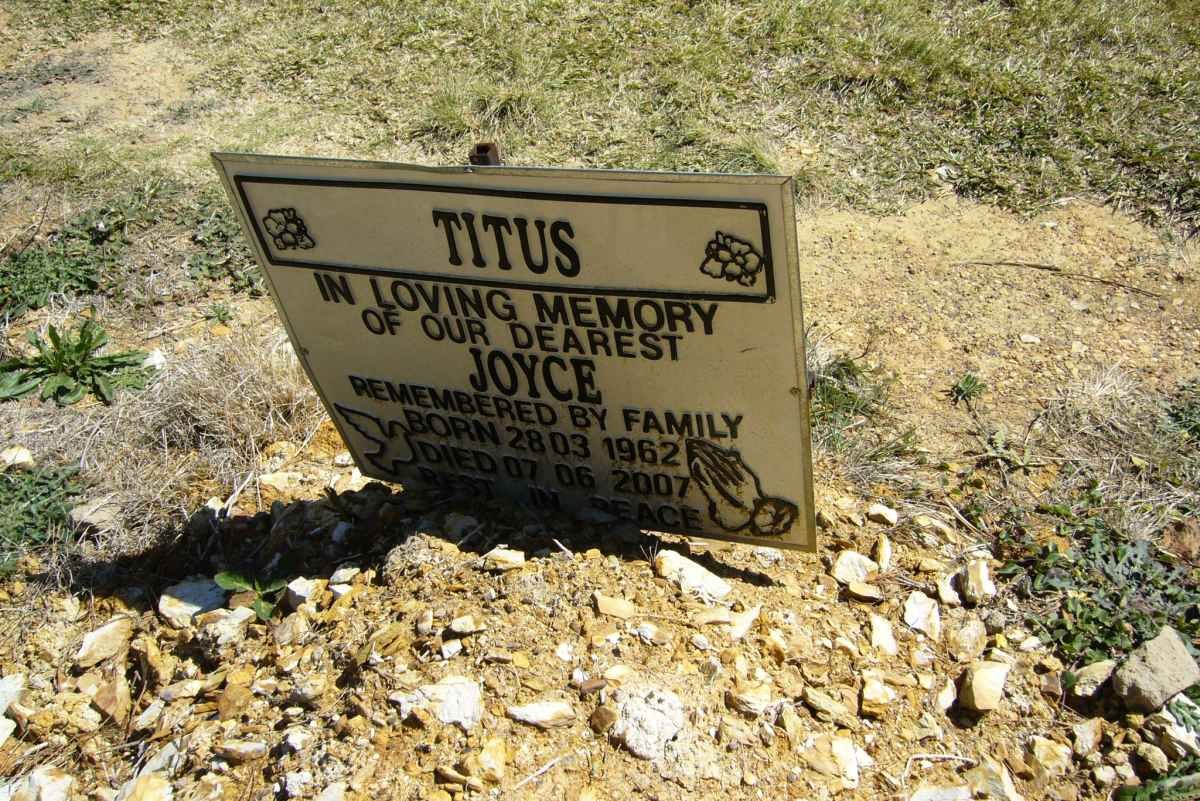 TITUS Joyce 1962-2007