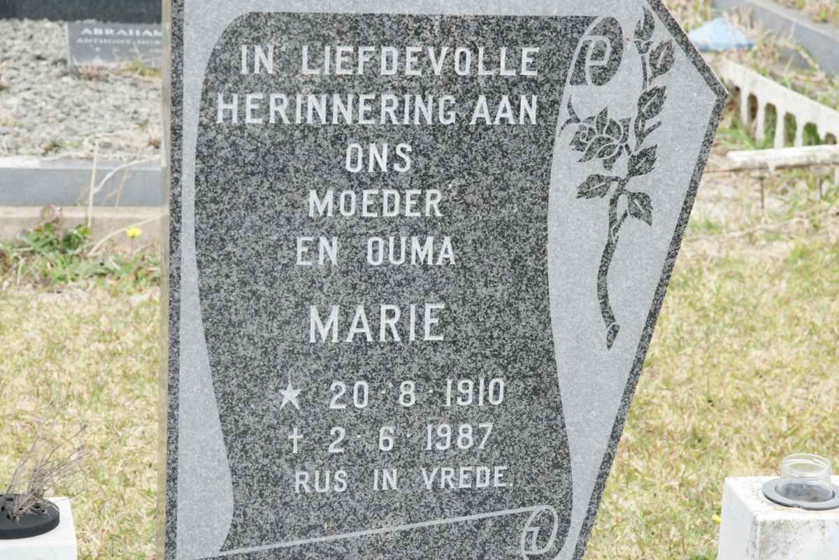 TERBLANCHE Marie 1910-1987