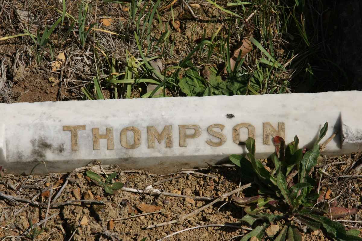 THOMPSON James George -1934