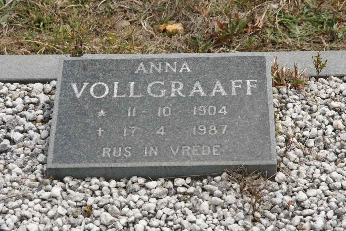 VOLLGRAAFF Anna 1904-1987