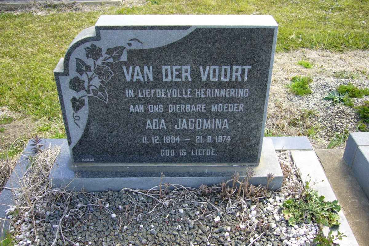 VOORT Ada Jacomina, van der 1894-1974
