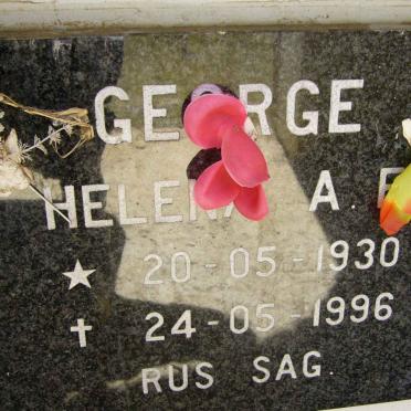 GEORGE Helena A. F. 1930-1996