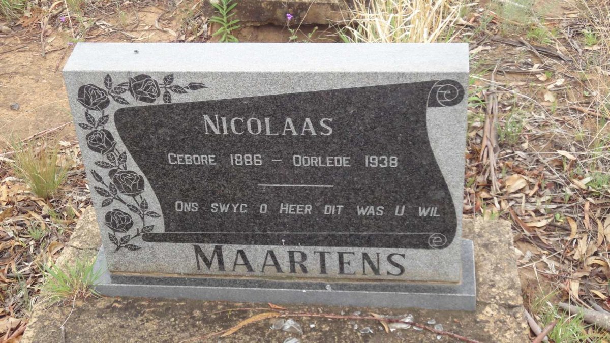 MAARTENS Nicolaas 1886-1938