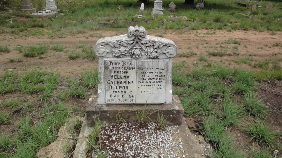 DELPORT Helena Catharina nee V.D. NEST 1854-1916