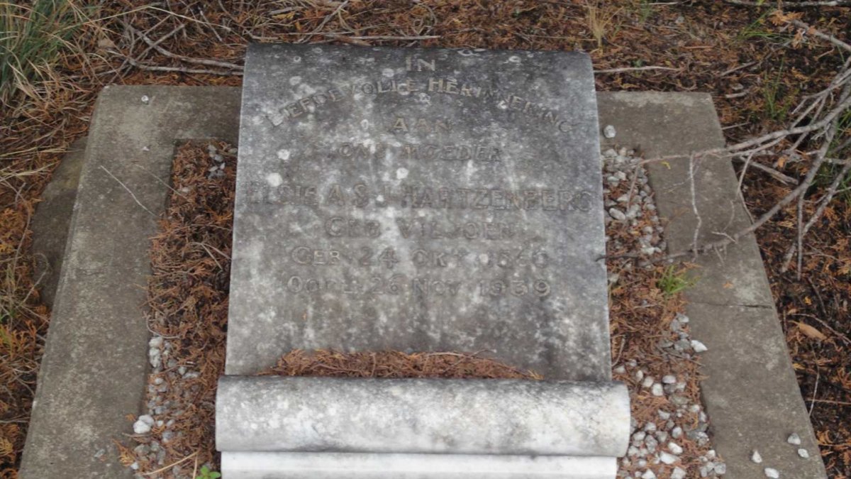 HARTZENBERG Elsie A.S. nee VILJOEN 1860-1939