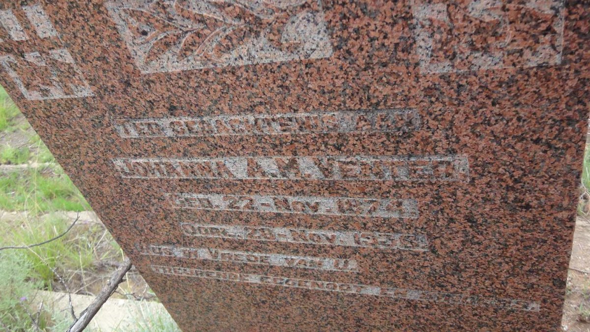 VENTER Johanna A.M. 1874-1935