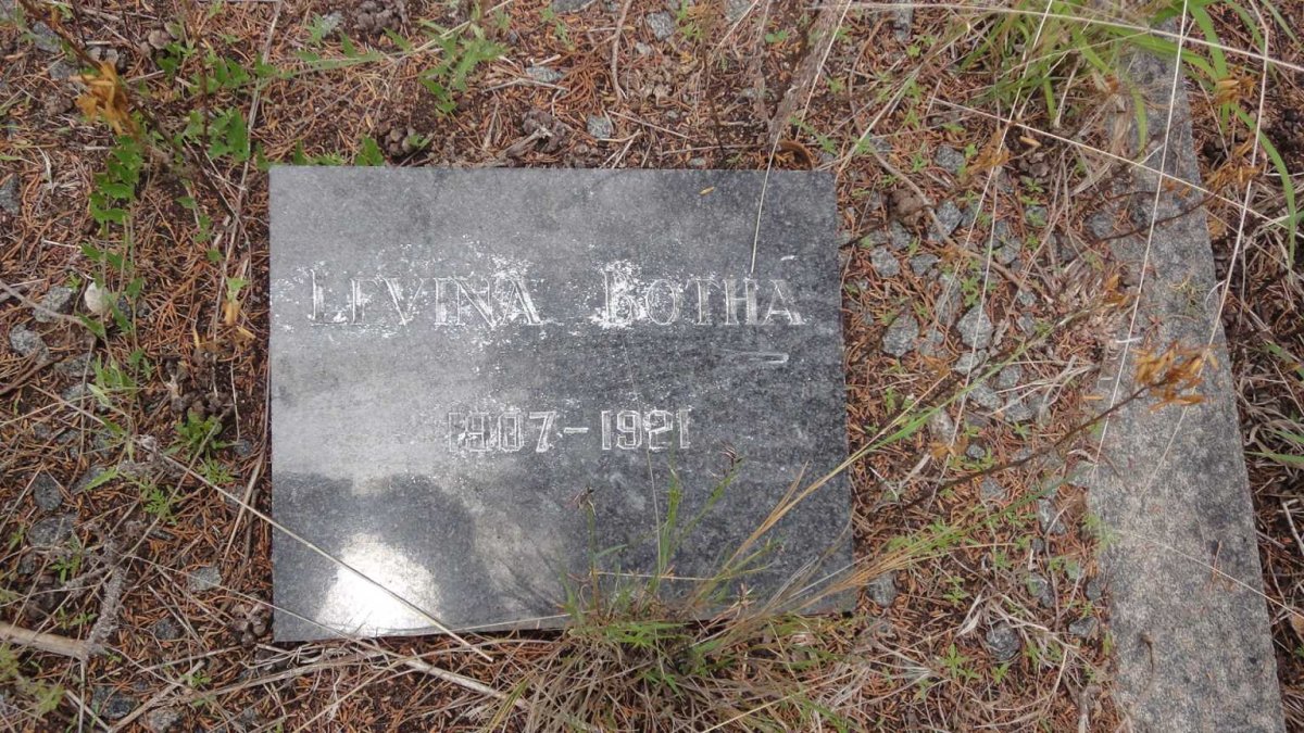 BOTHA Christoffel Johannes 1866-1944 :: BOTHA Levina 1907-1921