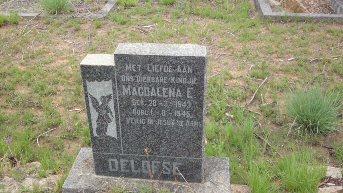 OELOFSE Magdalena E. 1943-1945