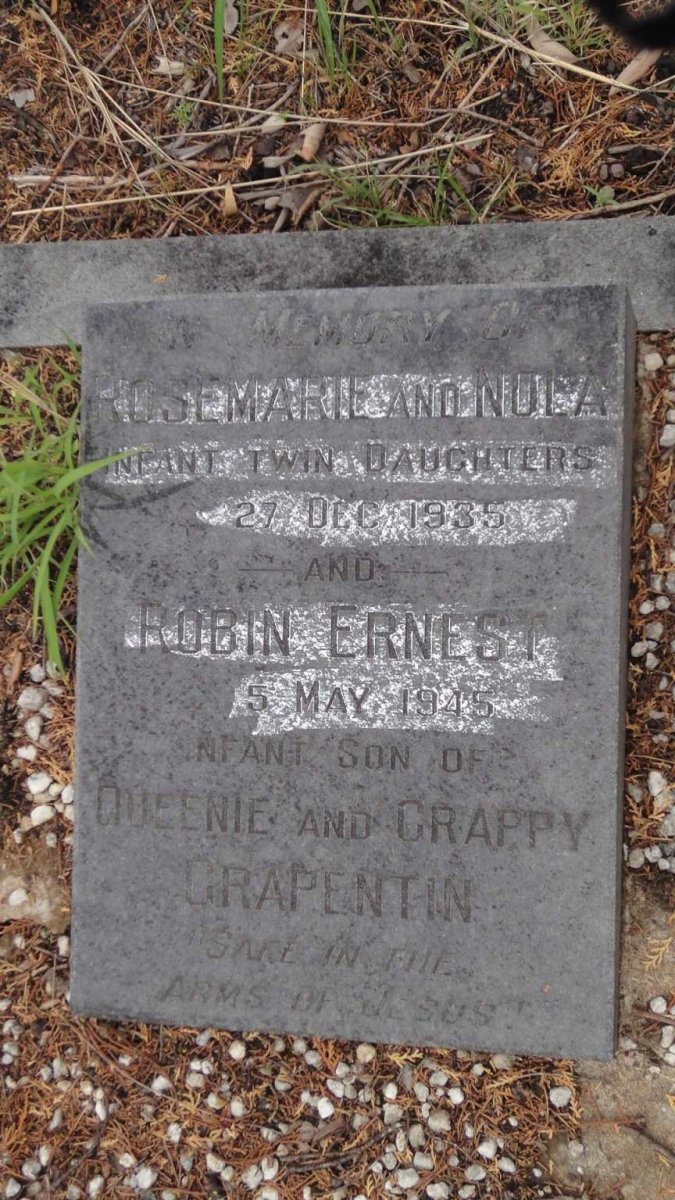 GRAPENTIN Rosemarie -1935 :: GRAPENTIN Nola -1935 :: GRAPENTIN Robin Erenst -1945