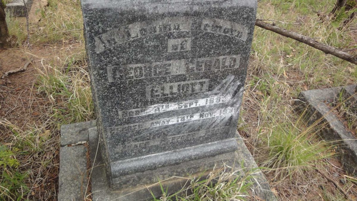 ELLIOTT George Gerald 1883-1948