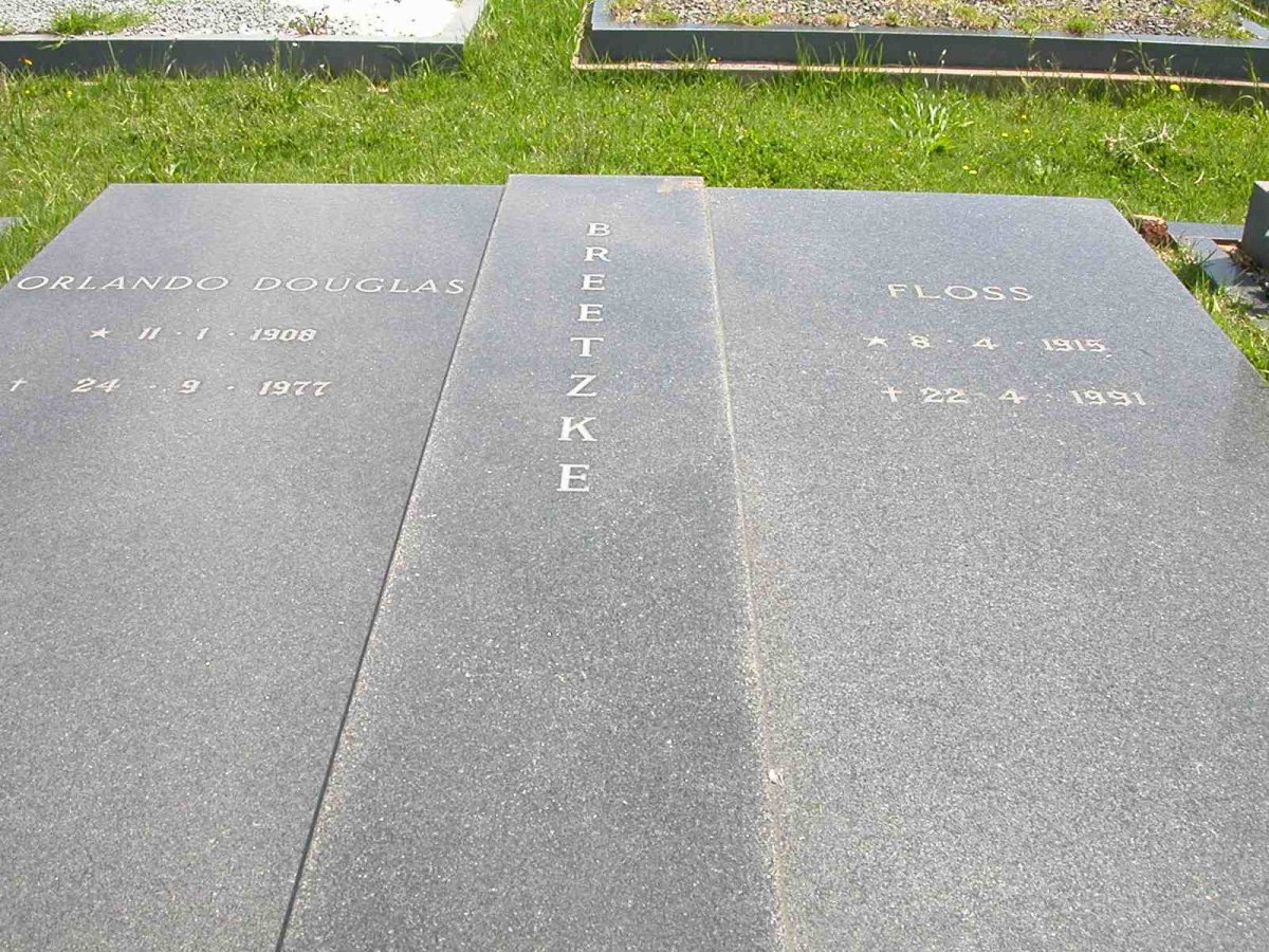 BREETZKE Orlando Douglas 1908-1977 &amp; Floss 1915-1991