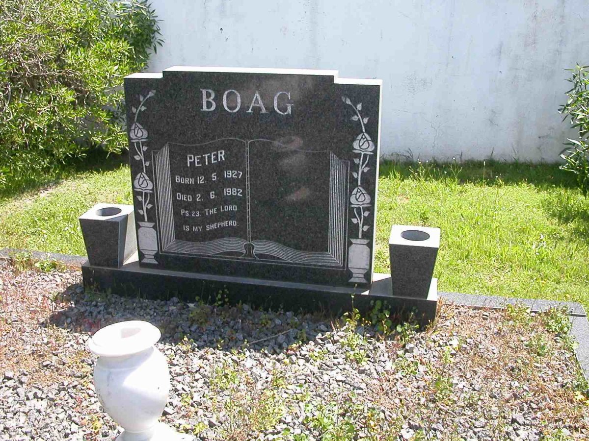 BOAG Peter 1927-1982