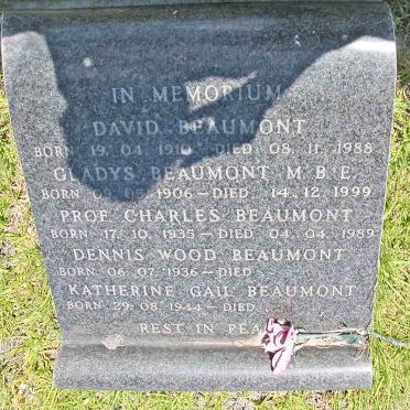 BEAUMONT Family Grave