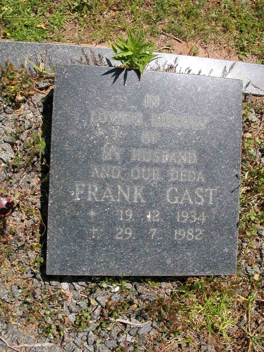 GAST Frank 1934-1982