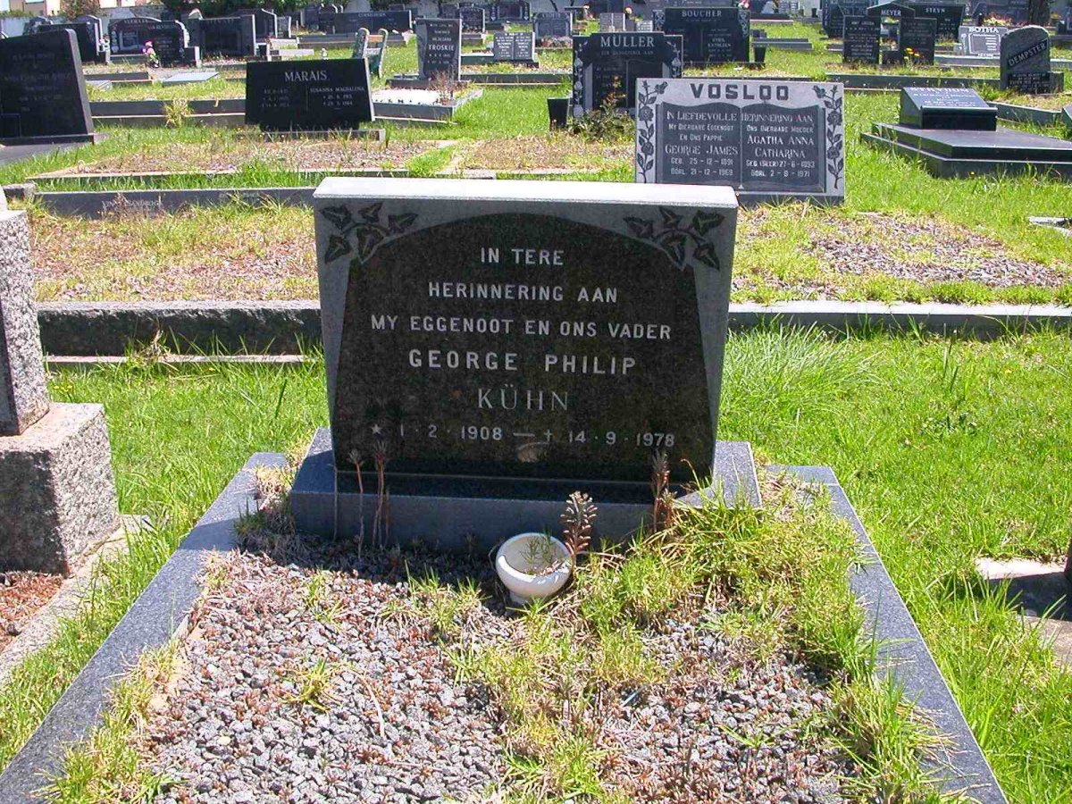 KUHN George Philip 1908-1978